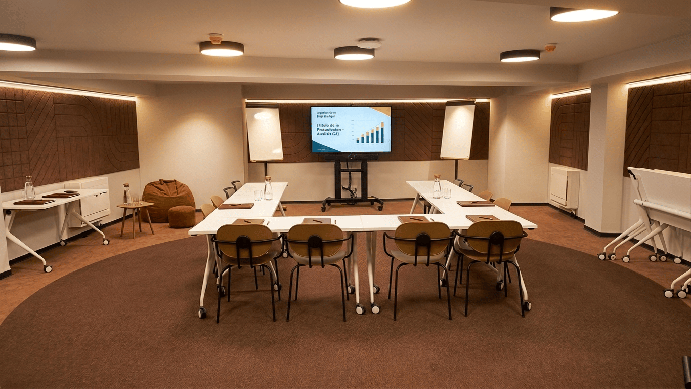 An interior shot of Monforte Room