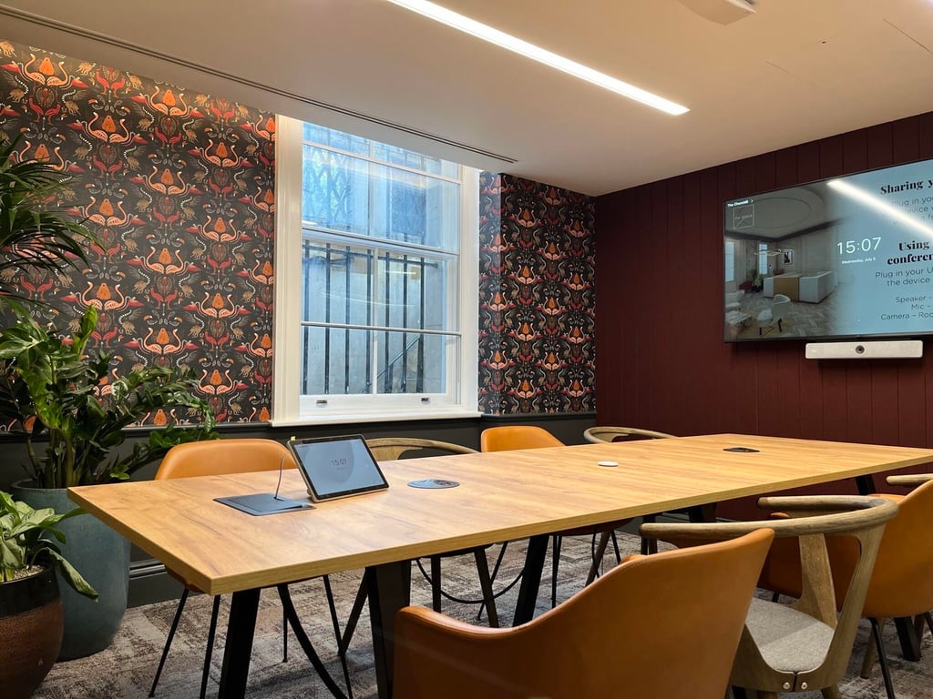 An interior shot of Churchill