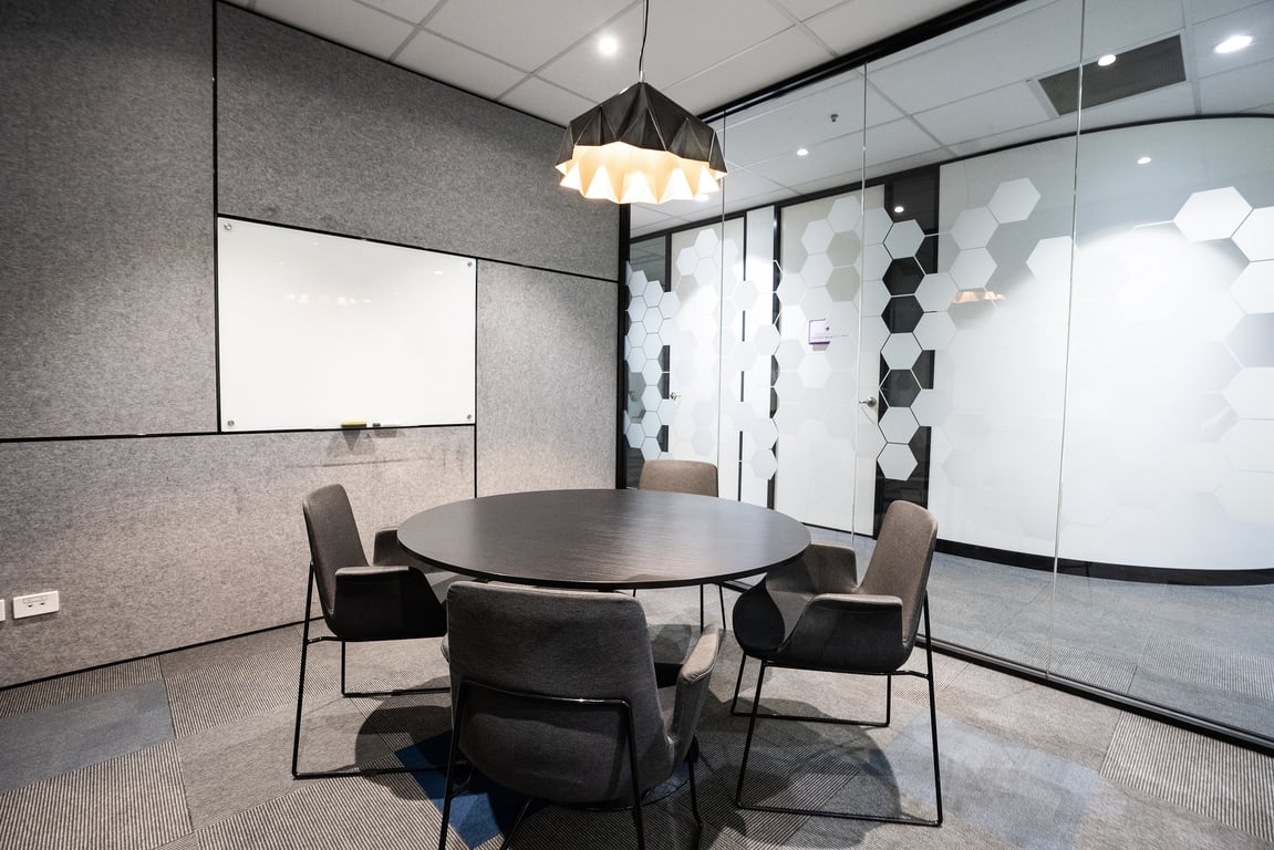 An interior shot of Brainstorm Room
