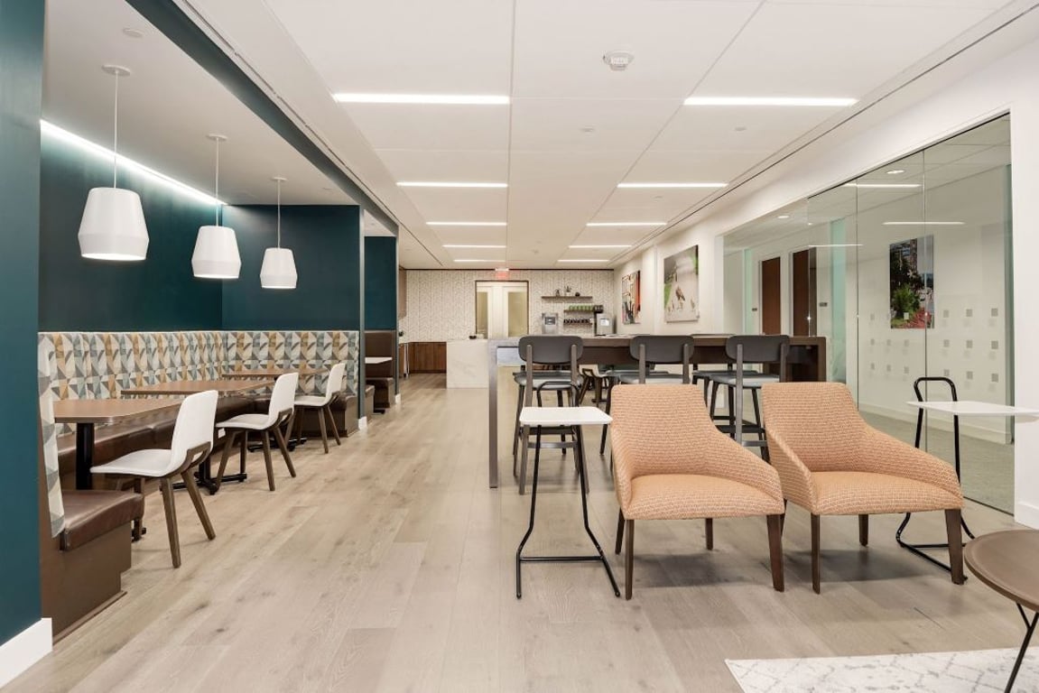 An interior shot of Carr Workplaces - Reston