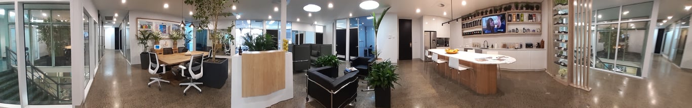 An interior shot of @WORKSPACES - Brighton