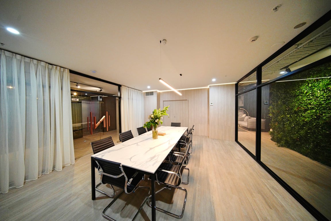 An interior shot of Board Room 1