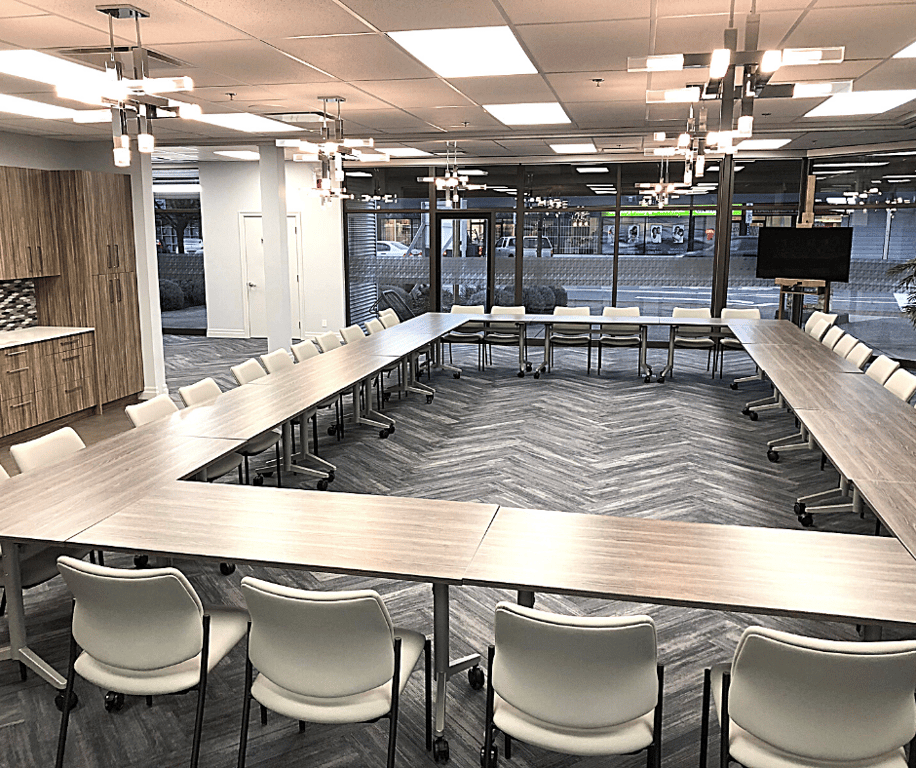 An interior shot of The Main Event Room