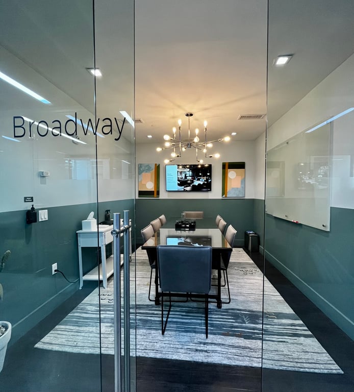 An interior shot of Broadway Conference Room