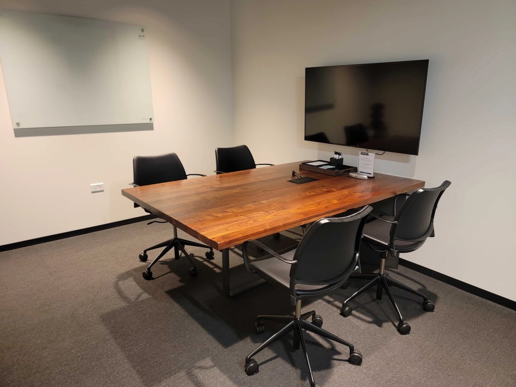 An interior shot of Conf. Room R