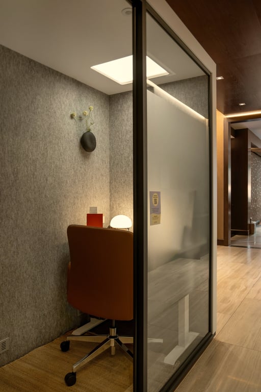An interior shot of ALCOVE Boerum Hill at Hilton Brooklyn New York