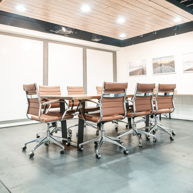 An interior shot of Board Room