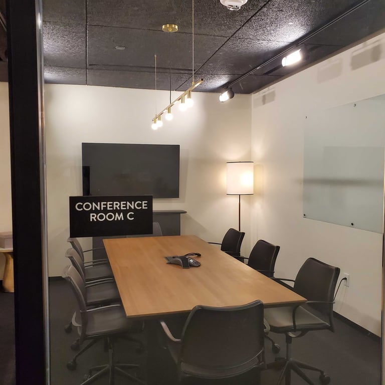 An interior shot of Conference C