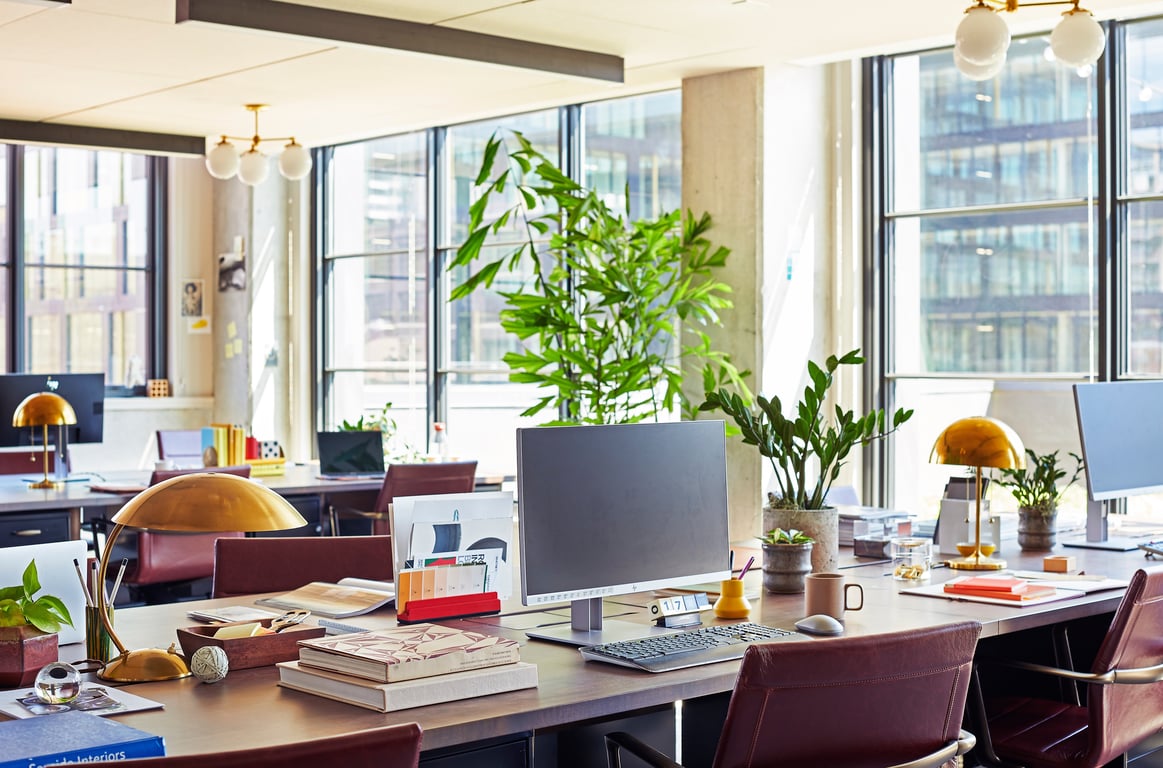 An interior shot of 20-Person Office