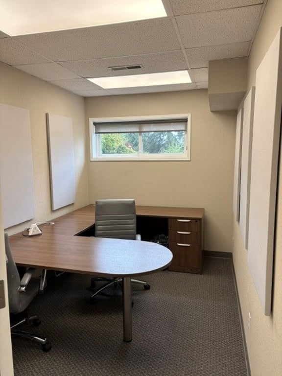 An interior shot of Suite G