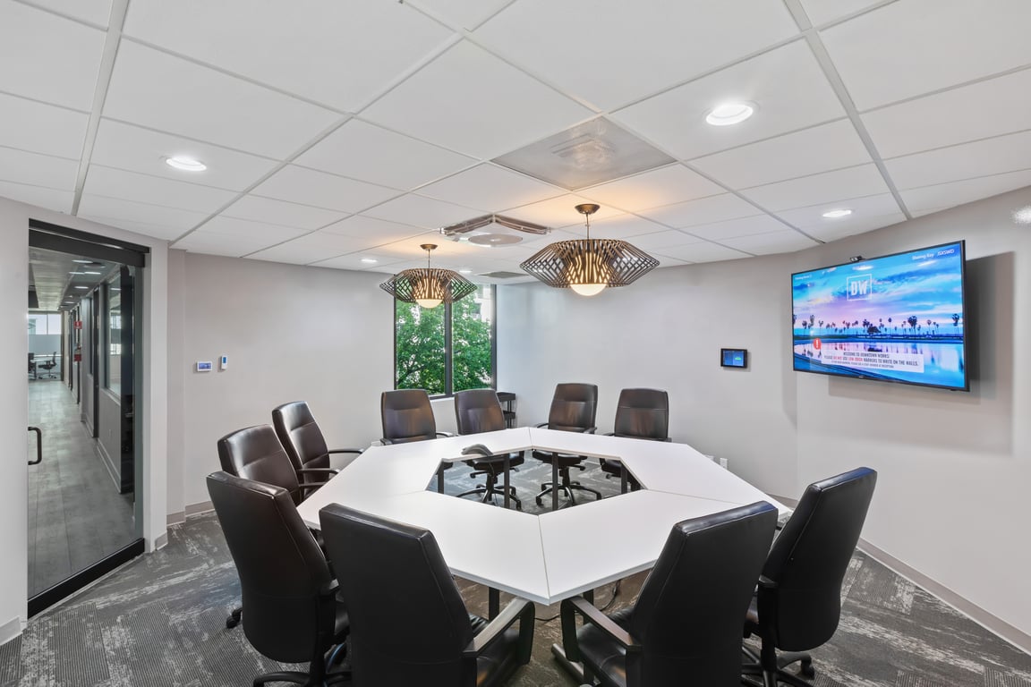 An interior shot of MR5 - The War Room