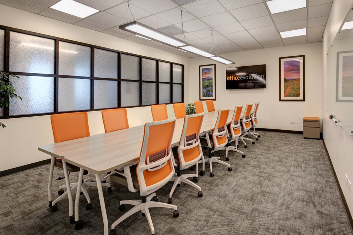 An interior shot of Conference Room 1