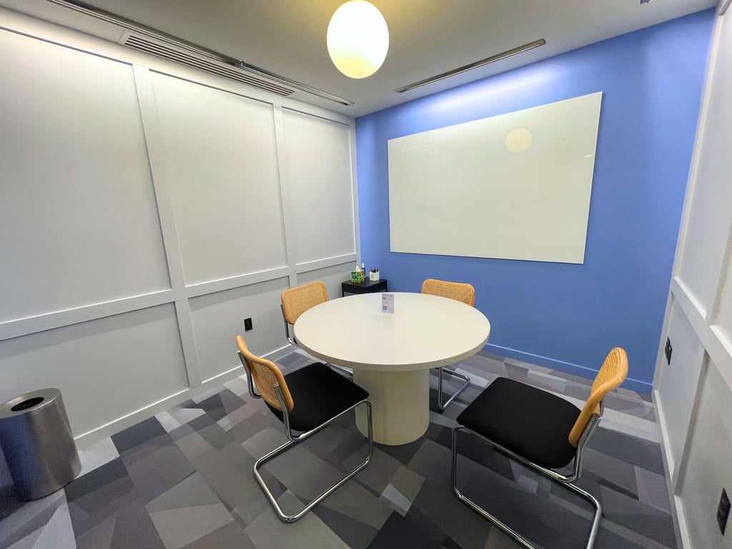 An interior shot of Monroe Conference Room