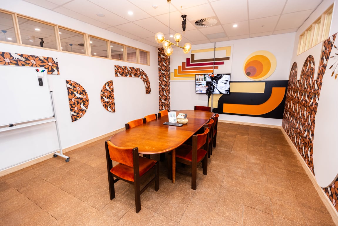 An interior shot of The Marley Room