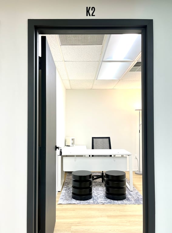 An interior shot of K2 Private Office