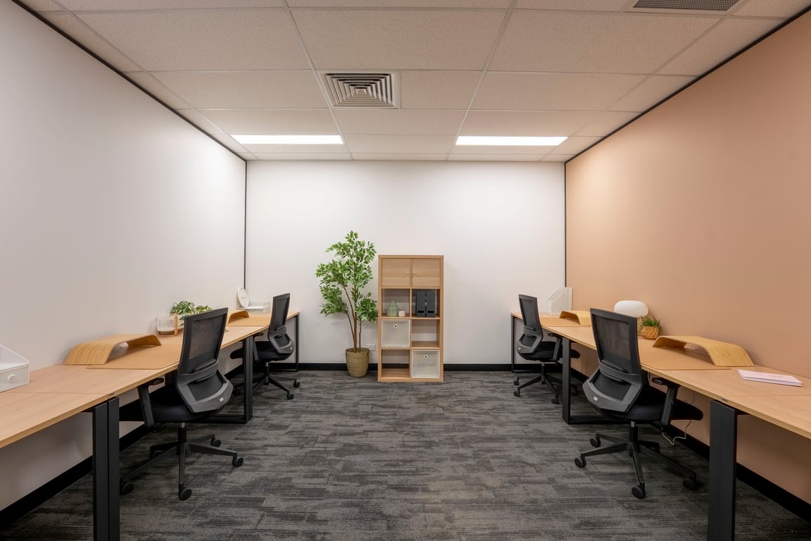 An interior shot of Suite 4