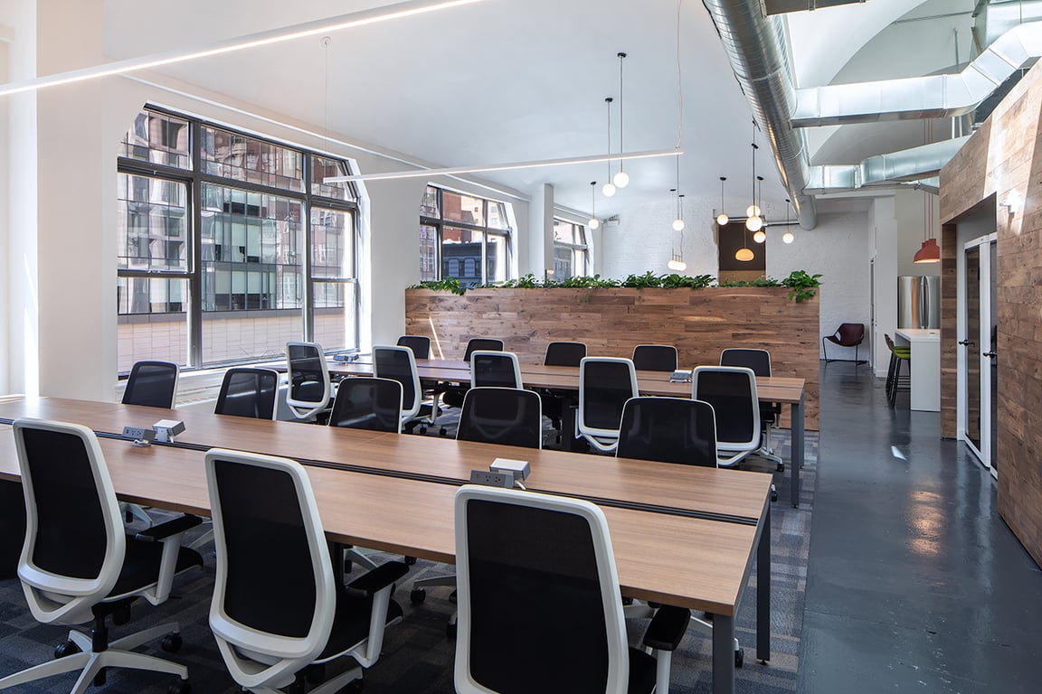 An interior shot of The Commons NYC