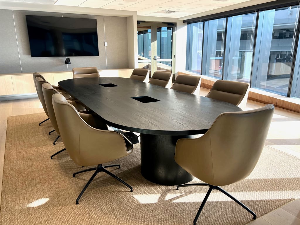 An interior shot of Duigan Room
