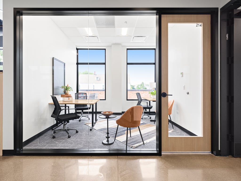 An interior shot of Private Day Office 2
