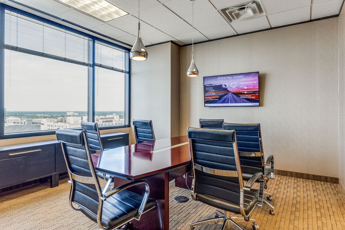 An interior shot of The Cathy Conference Room