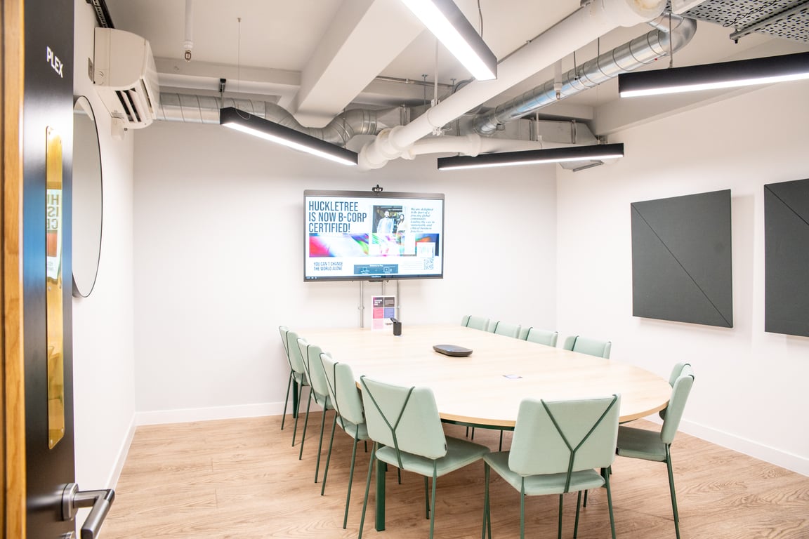 An interior shot of Plex