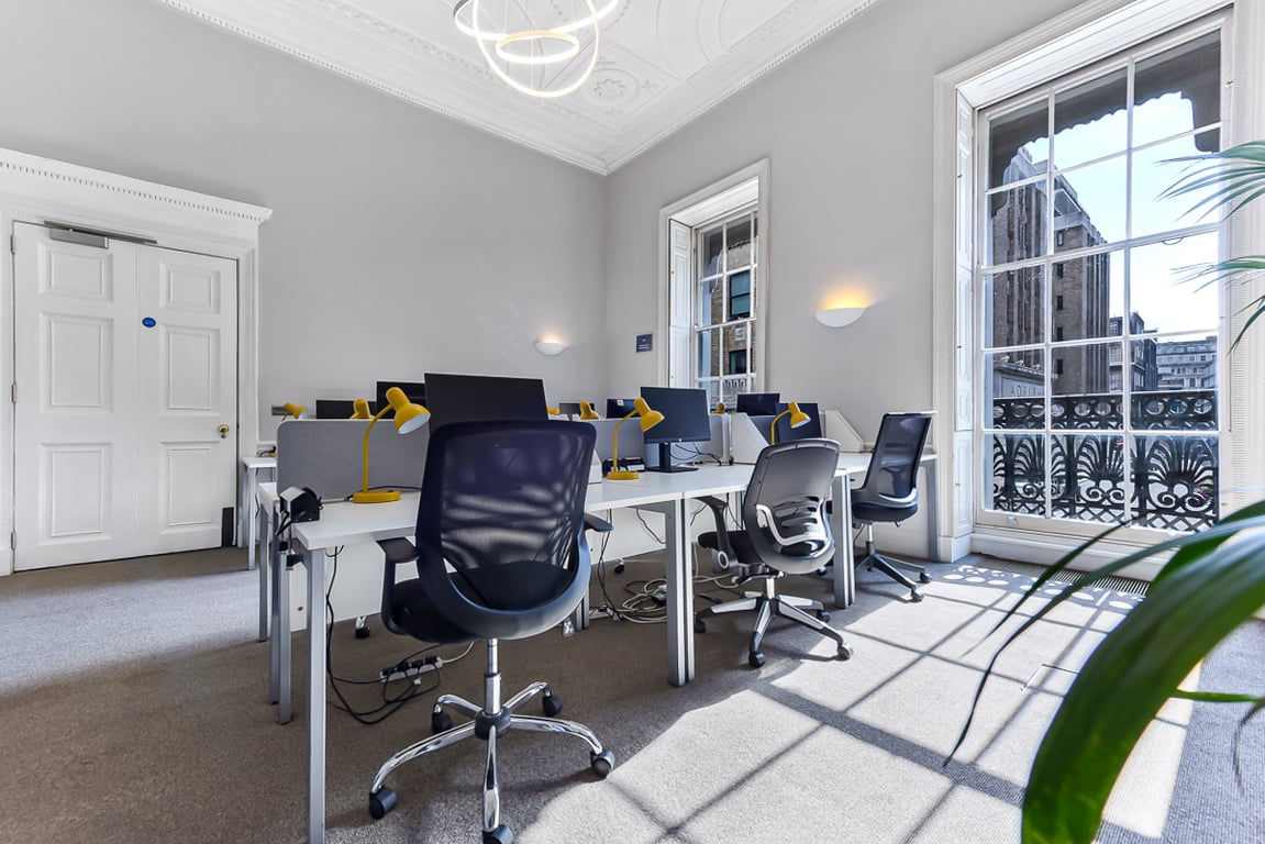 An interior shot of Adam House