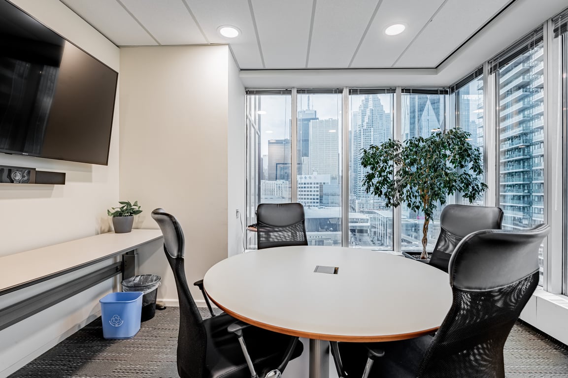An interior shot of Baltic Boardroom