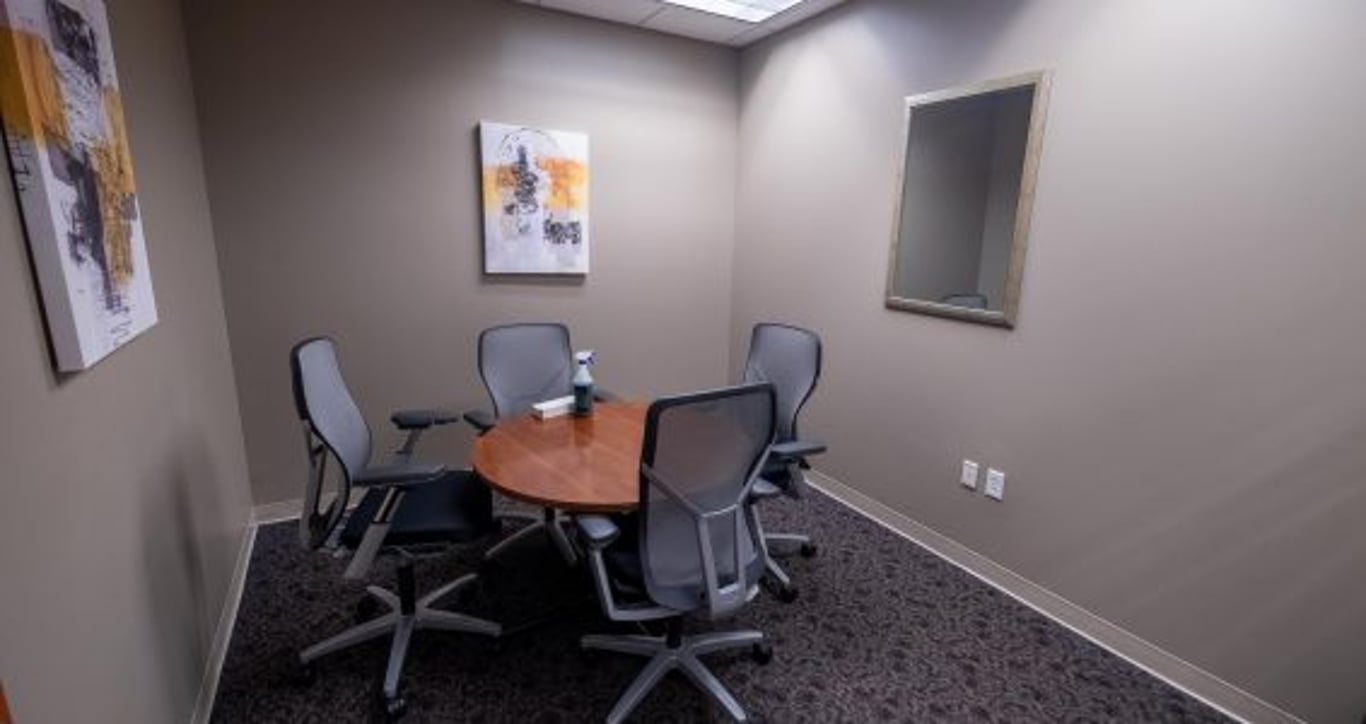 An interior shot of Small Conference Room