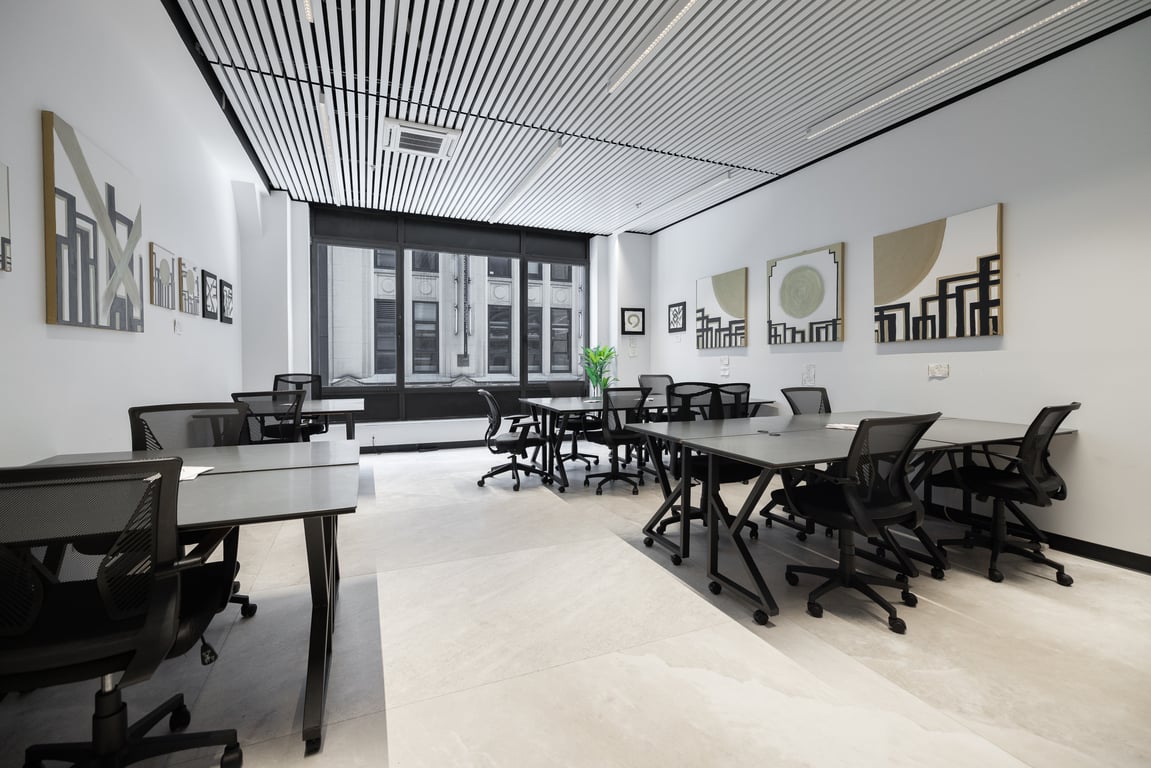 An interior shot of Times Square Boardroom 2