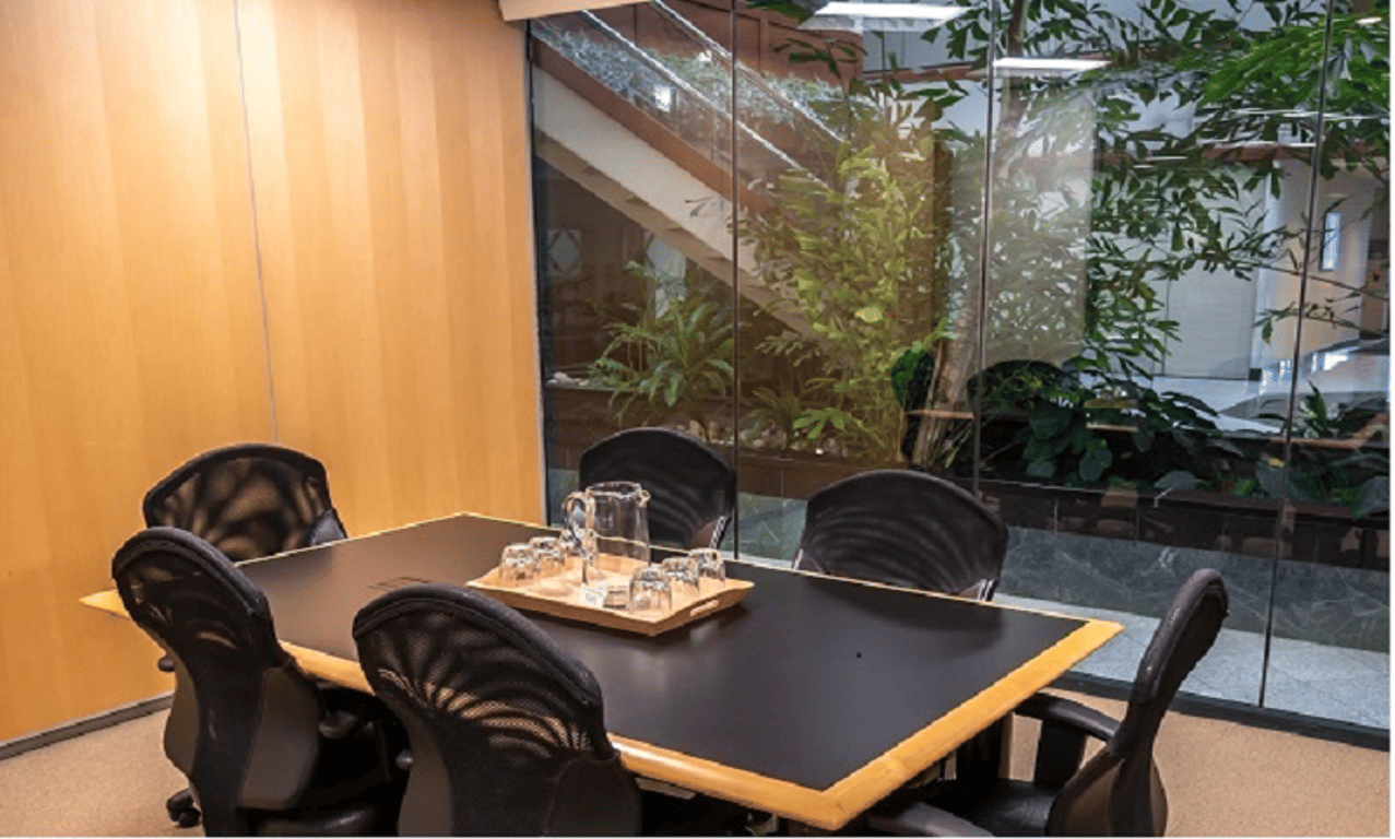 An interior shot of Small Conference Room