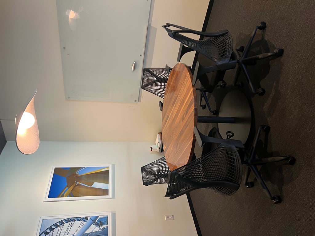 An interior shot of Conference J