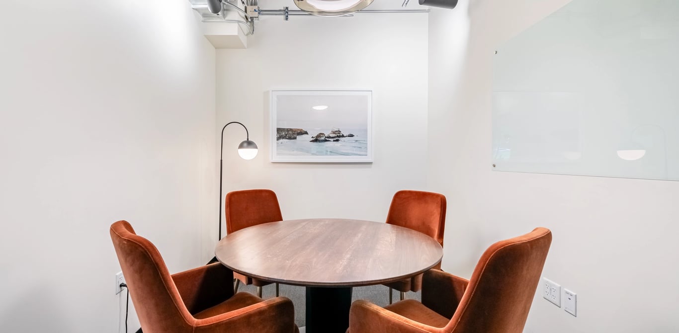 An interior shot of Conference Room B