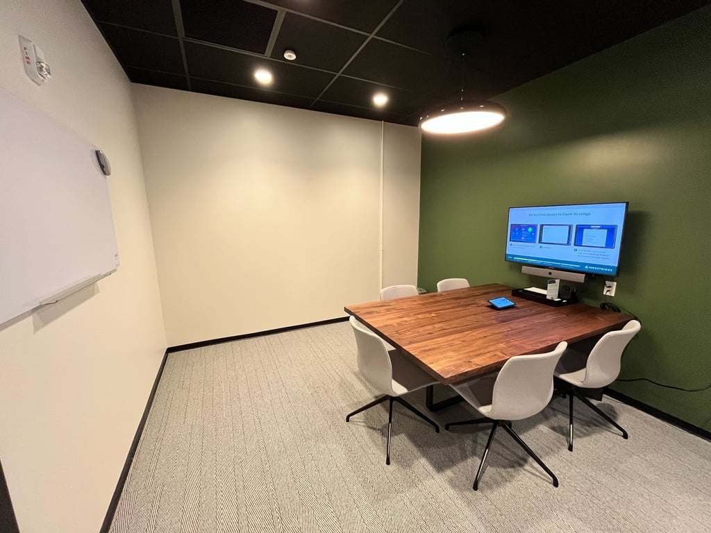 An interior shot of Interview