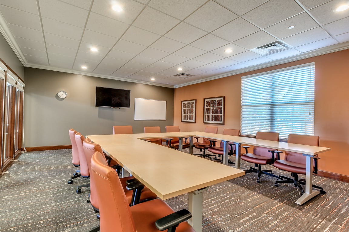 An interior shot of The Strategy Room