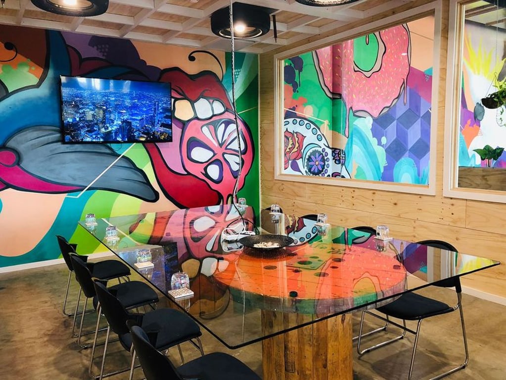 An interior shot of Sparrow Room