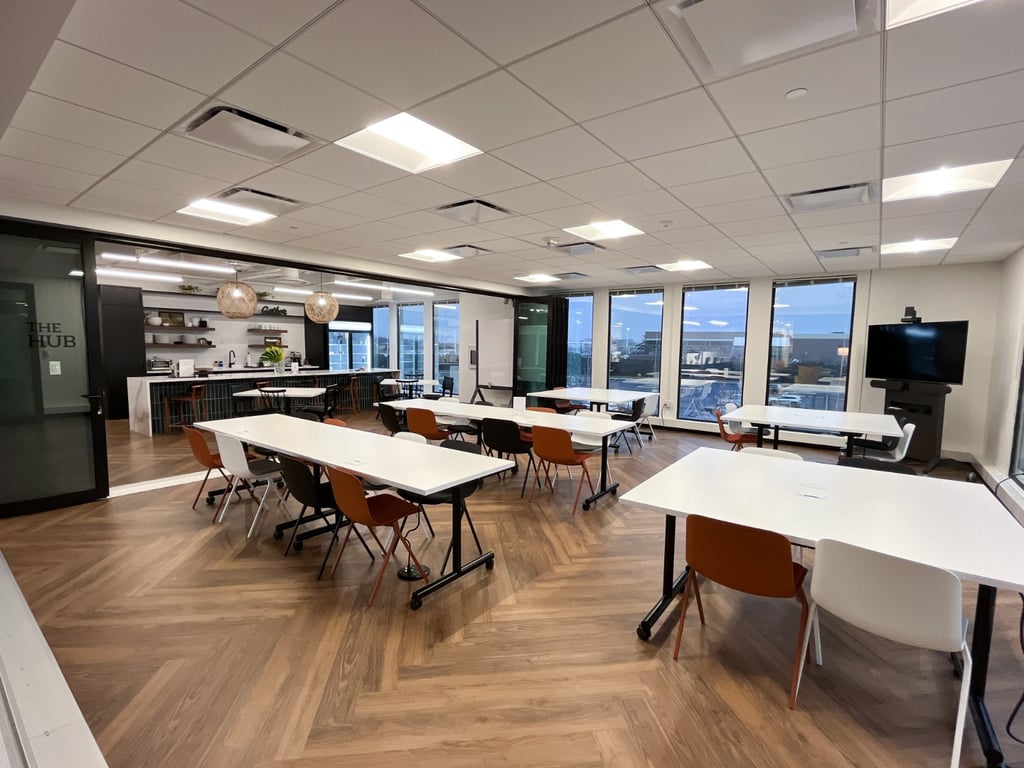 An interior shot of The Hub