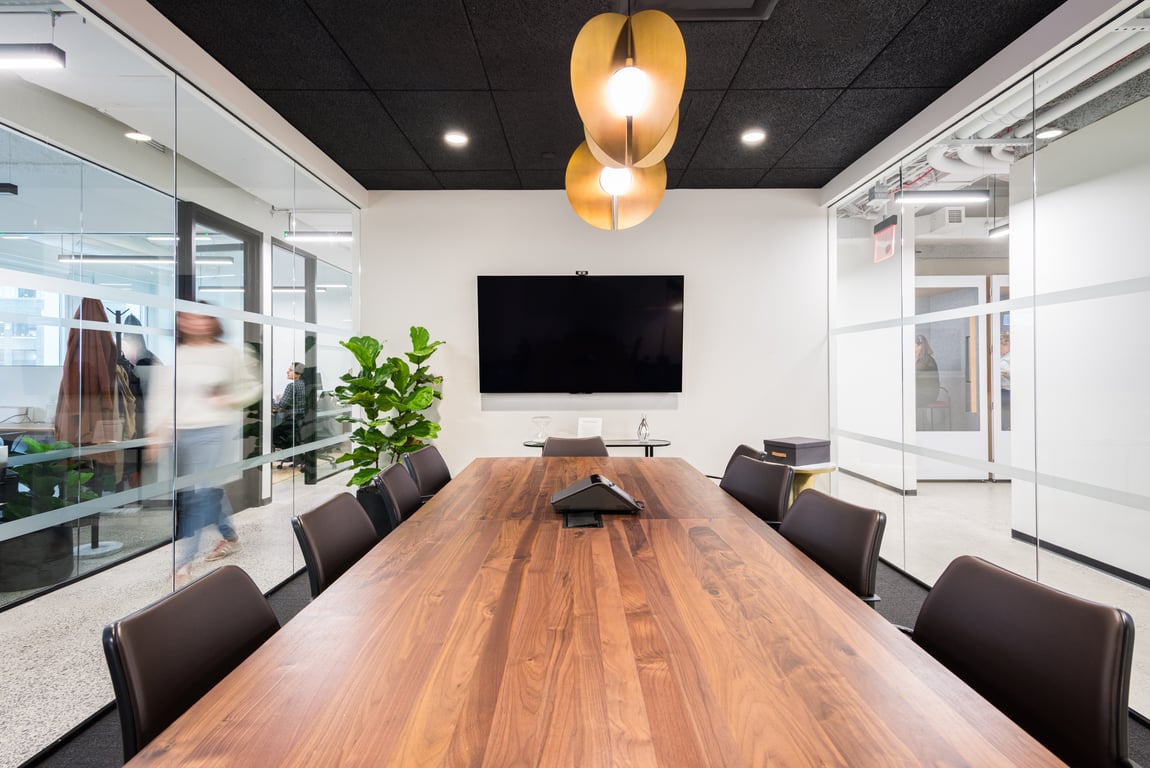 An interior shot of Conference A