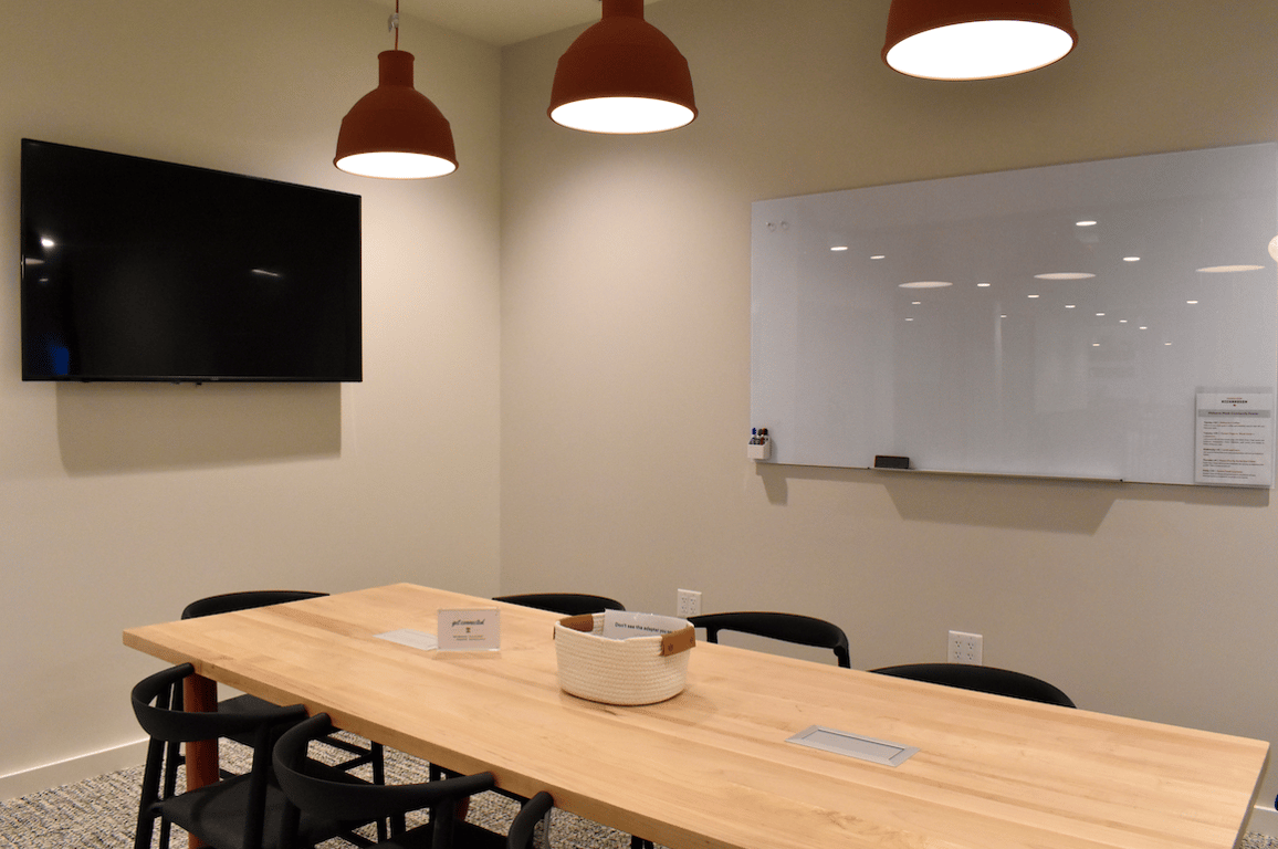 An interior shot of Heights Meeting Room