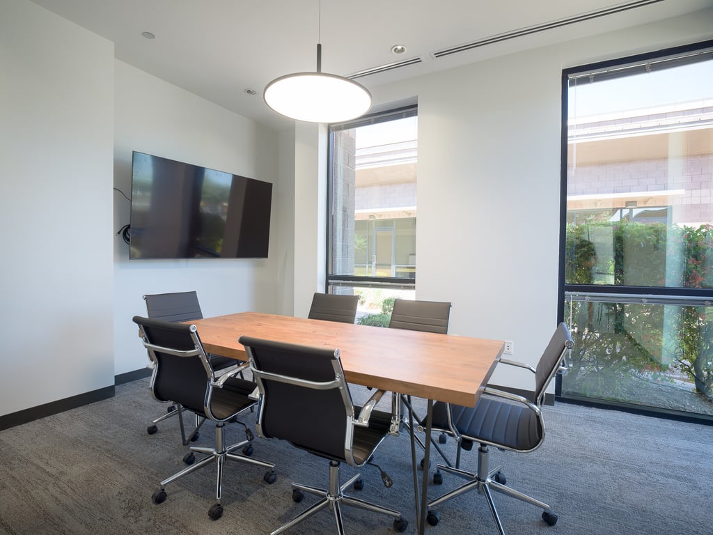 An interior shot of Small West Conference Room