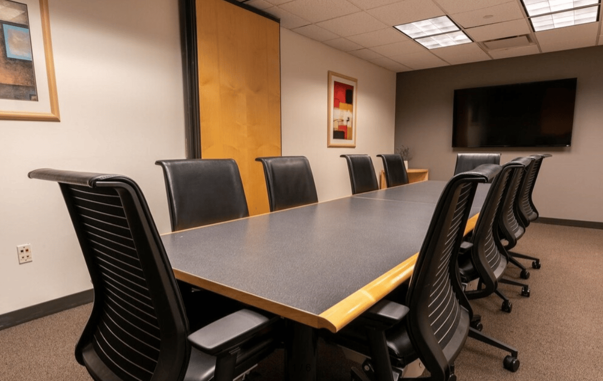 An interior shot of Large Conference Room