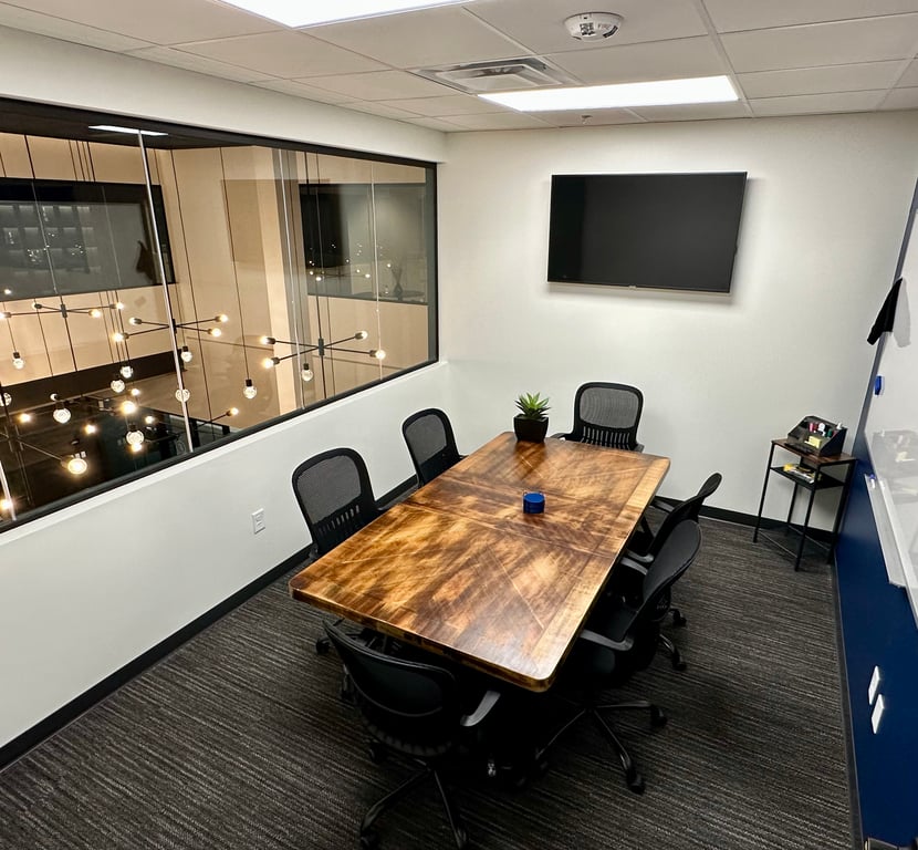 An interior shot of Overlook Boardroom