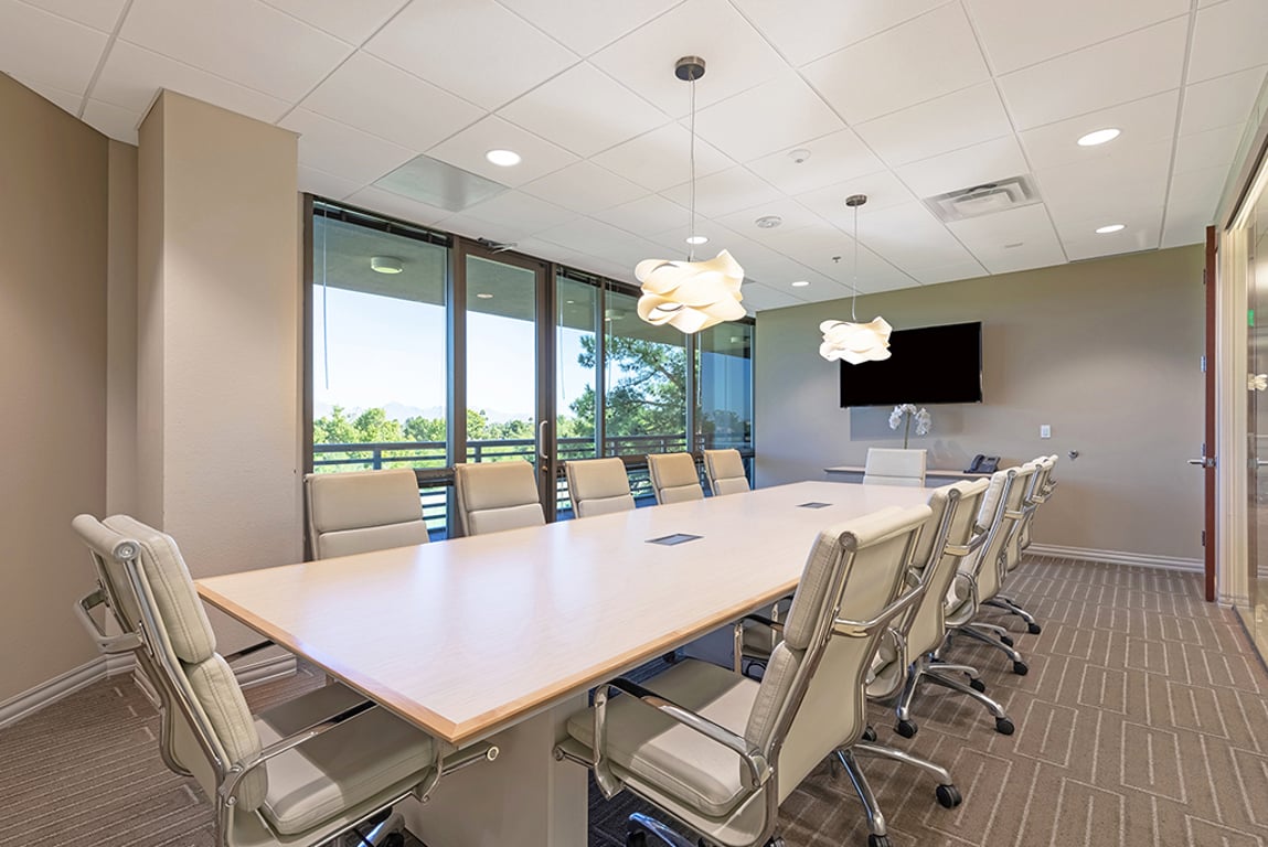 An interior shot of 12 Person Meeting Room - Large