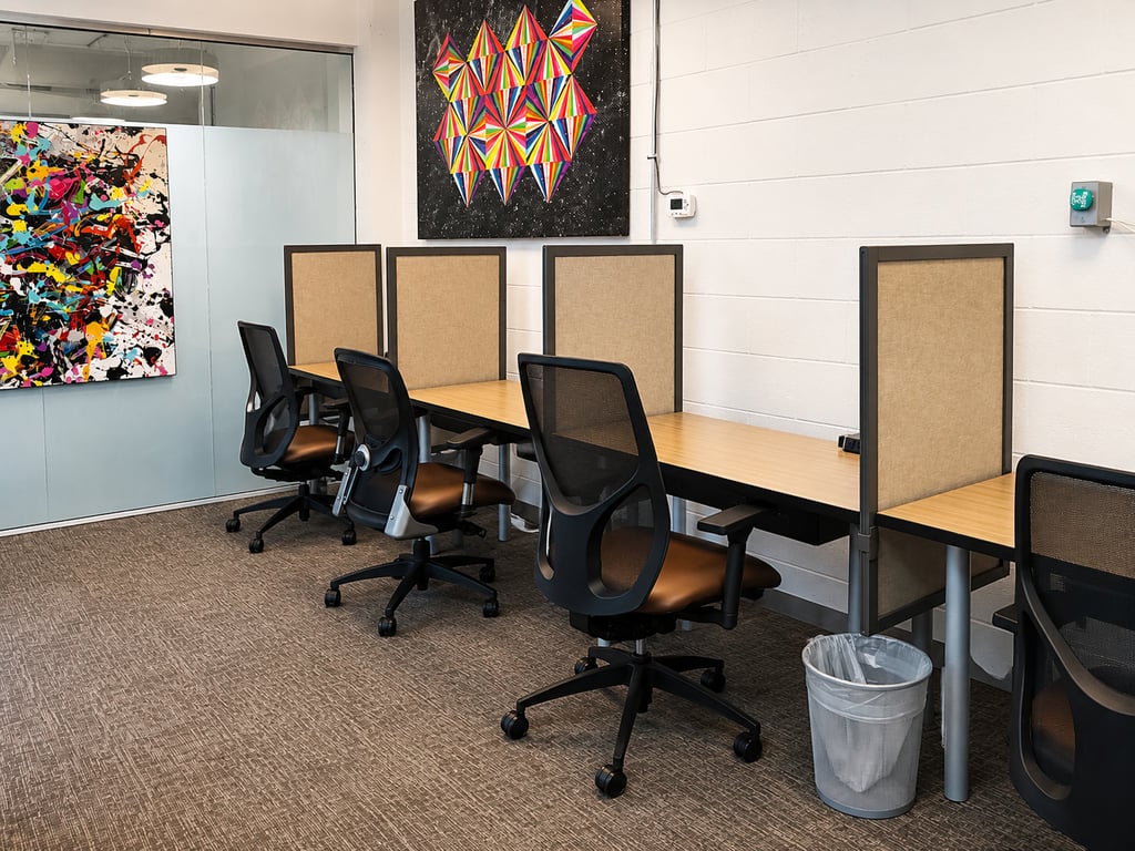 An interior shot of Private Office 07