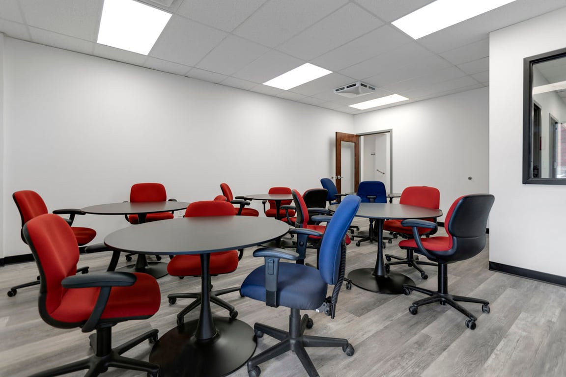 An interior shot of Annex Workspace Shrewsbury Conference Room #2