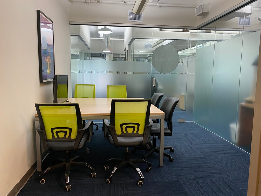 An interior shot of Meeting Room