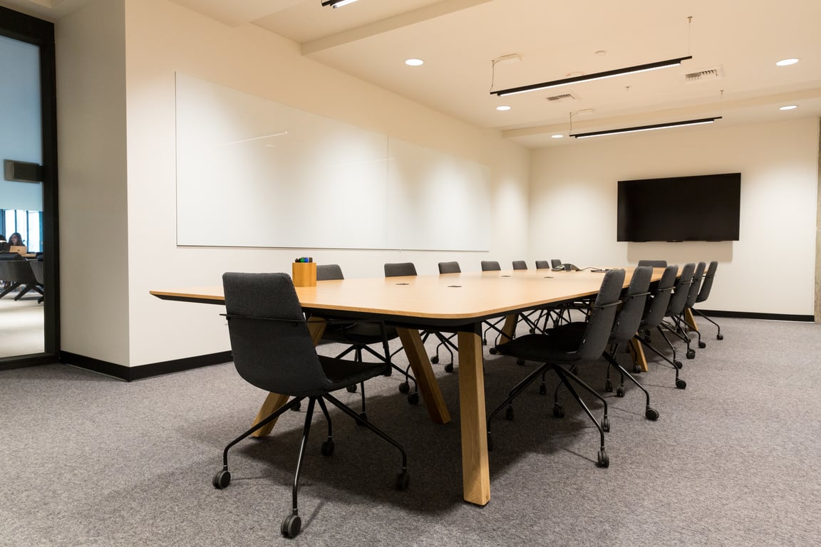 An interior shot of Boardroom (M1)