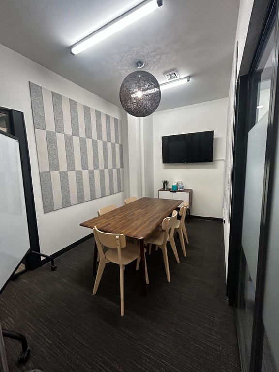 An interior shot of Wild Horses Room