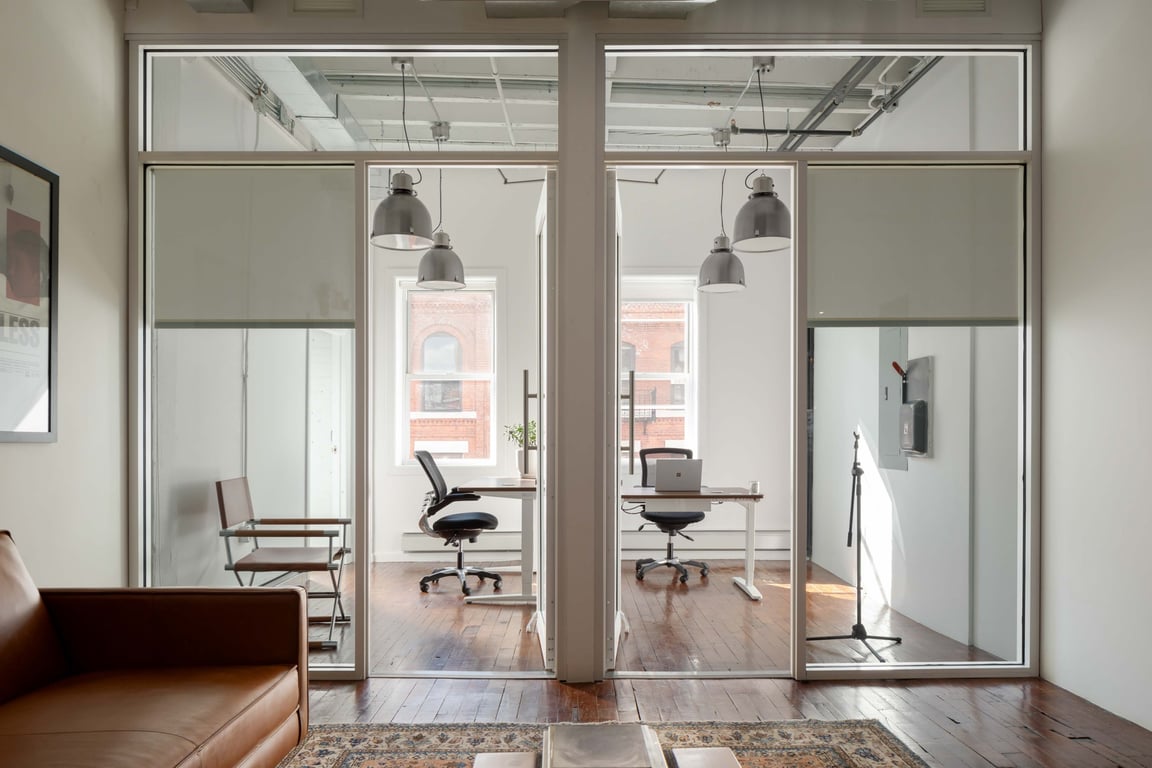 An interior shot of Mulberry Private Office 2