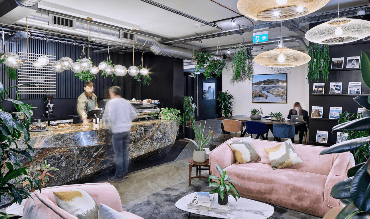 An interior shot of UNCOMMON - Fulham