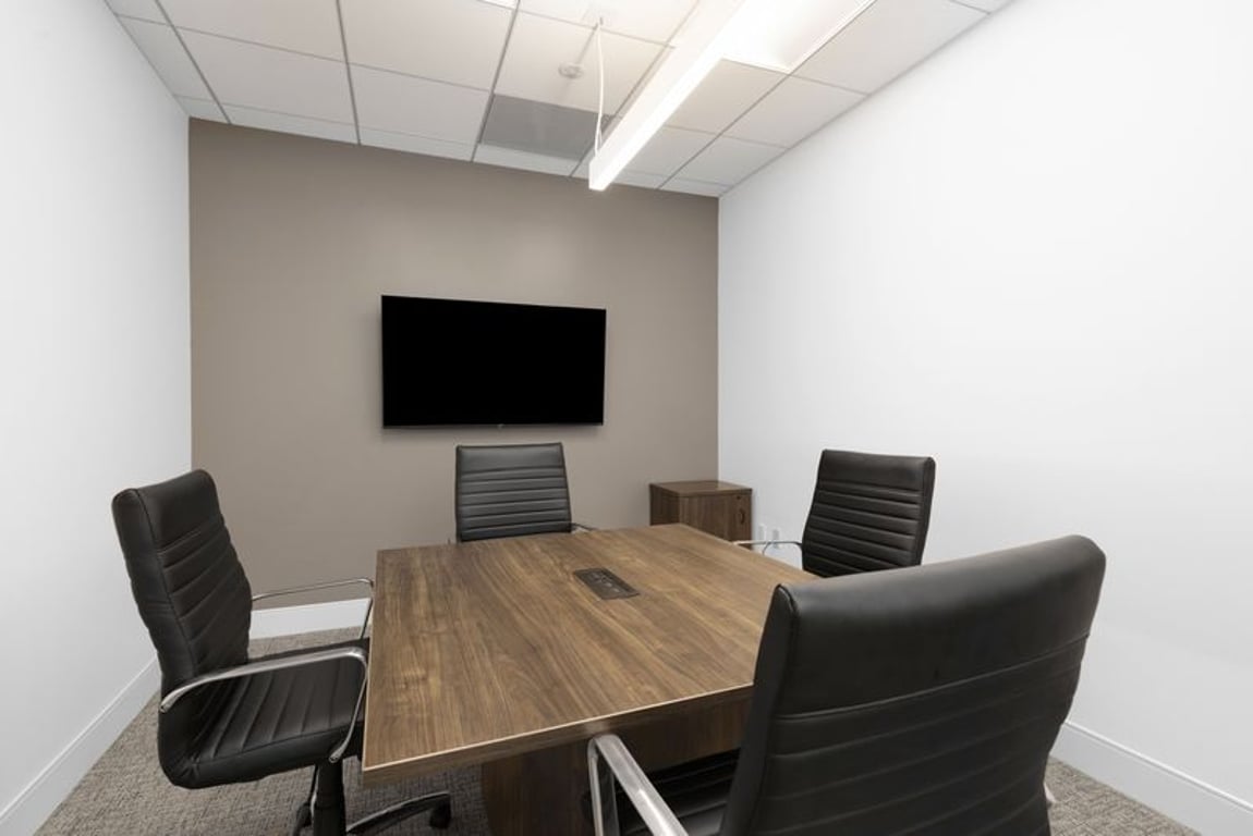An interior shot of 4 Person Meeting Room - Small